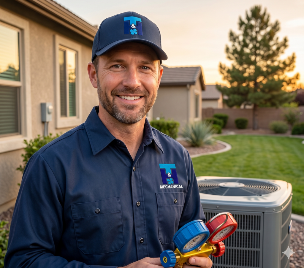 Schedule HVAC repair with T&H Mechanical — 24/7 emergency service across the East Metro and Western Wisconsin