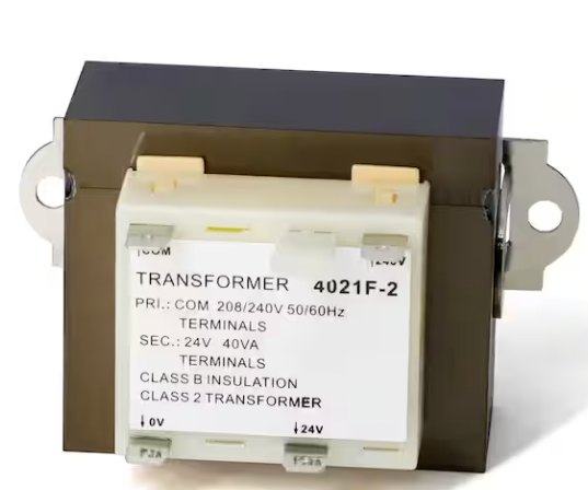 24-volt control transformer in an HVAC unit